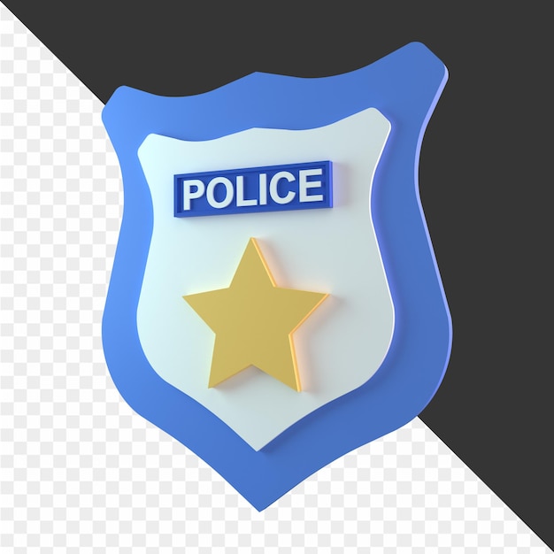 PSD icono de ley 3d