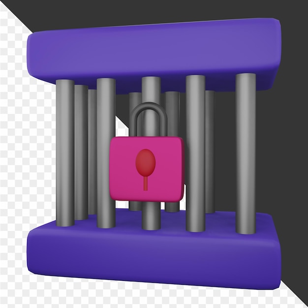 Icono de la ley 3D