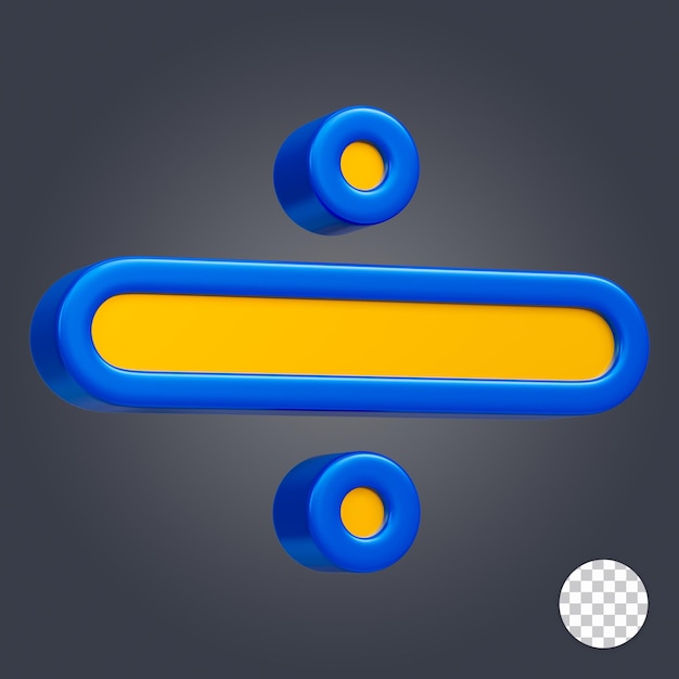 Icono de matemáticas 3d