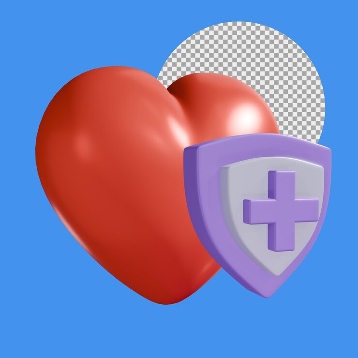 PSD icono médico 3d con diseño de plantilla psd de fondo transparente