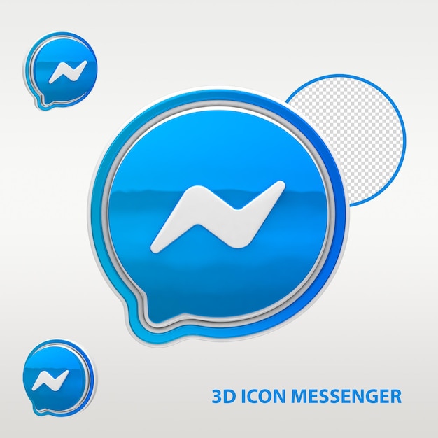 Icono de Messenger 3D