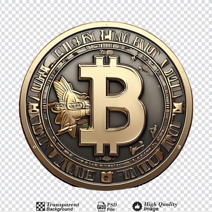 PSD el icono de la moneda de un dólar de 3d aislado en un fondo transparente