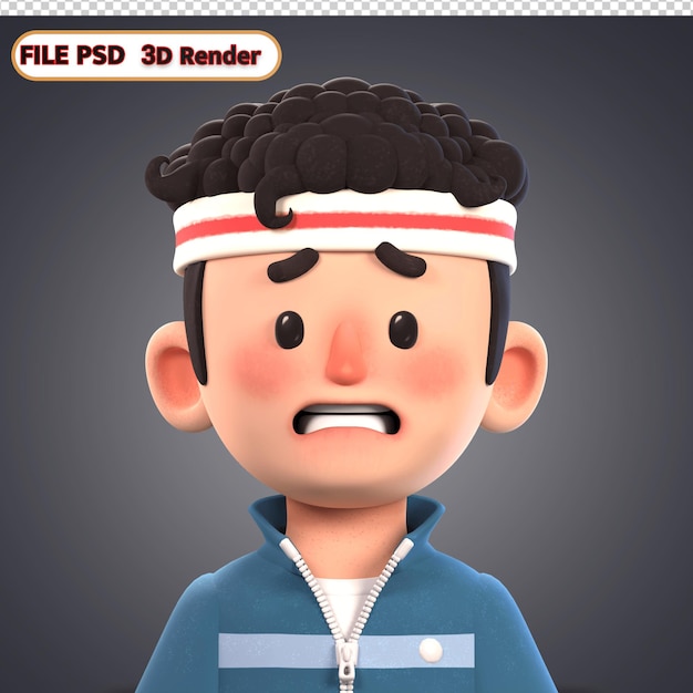 Icono de niño 3d