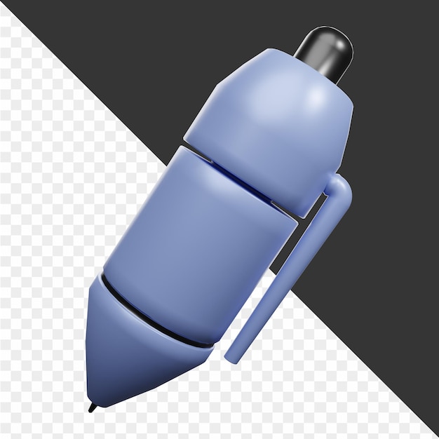 Icono de papelería en 3D