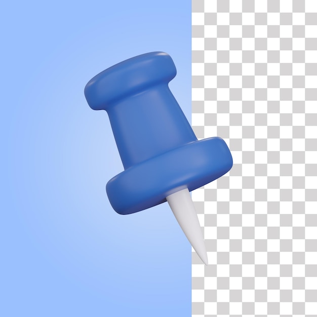 Icono de pin 3D