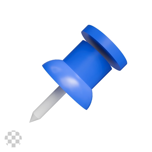 Icono de pin 3D