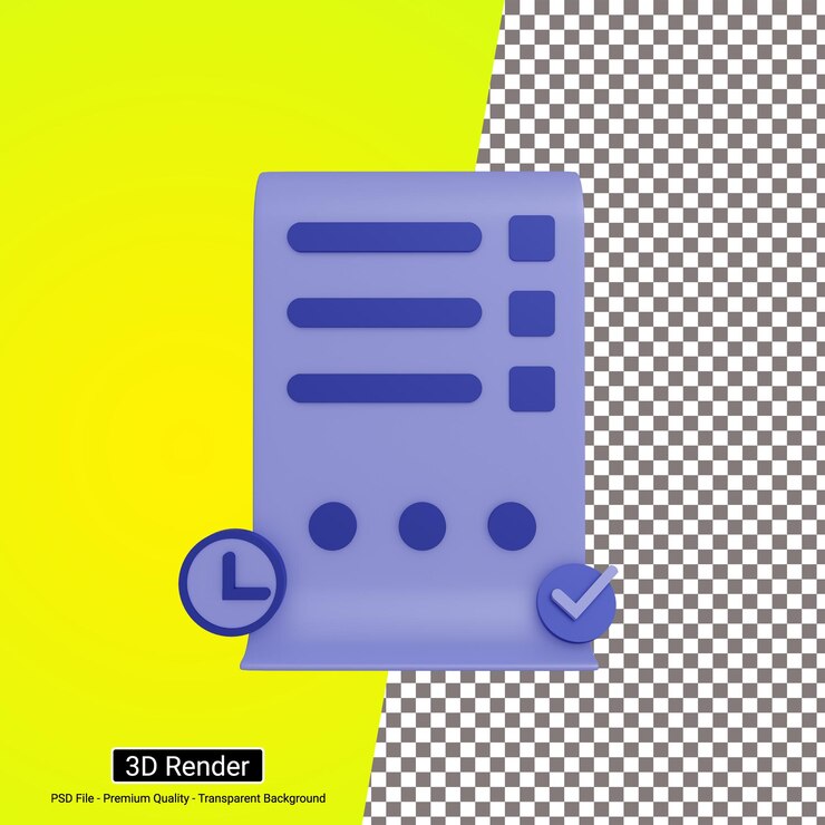 PSD icono de planificación 3d