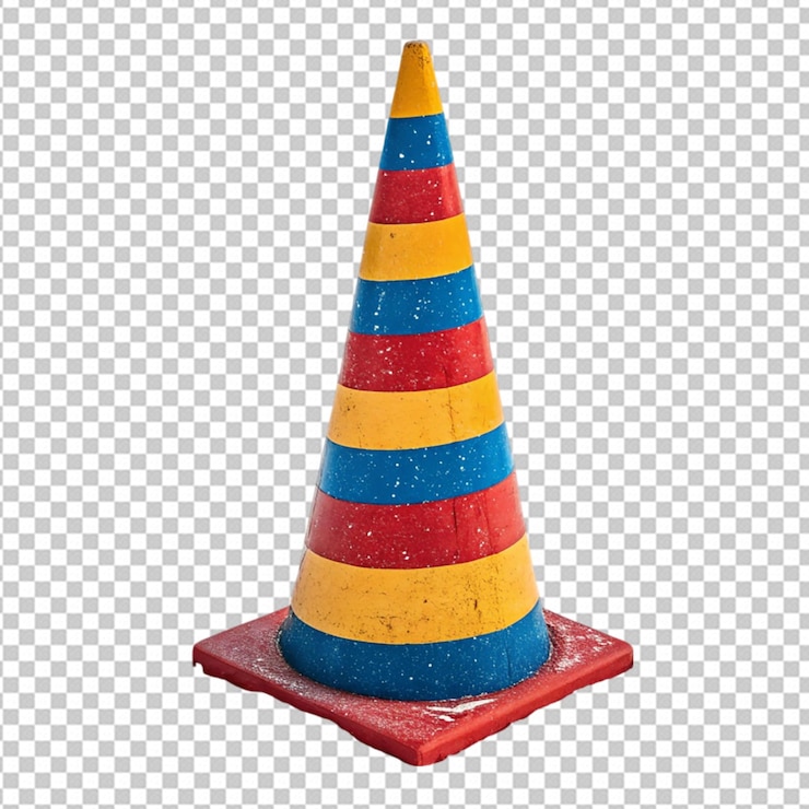 PSD icono de precaución para el cono