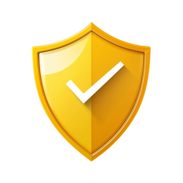 icono para protección y tema de seguridad escudo con marca de comprobación PNGclipart icono plano transparente