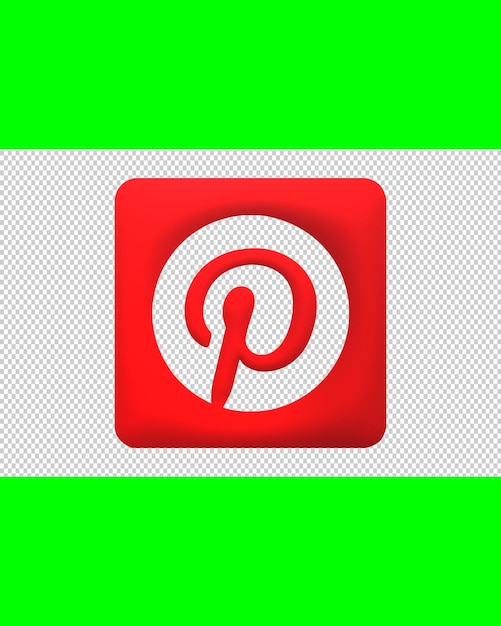 Icono de la red social Pinterest