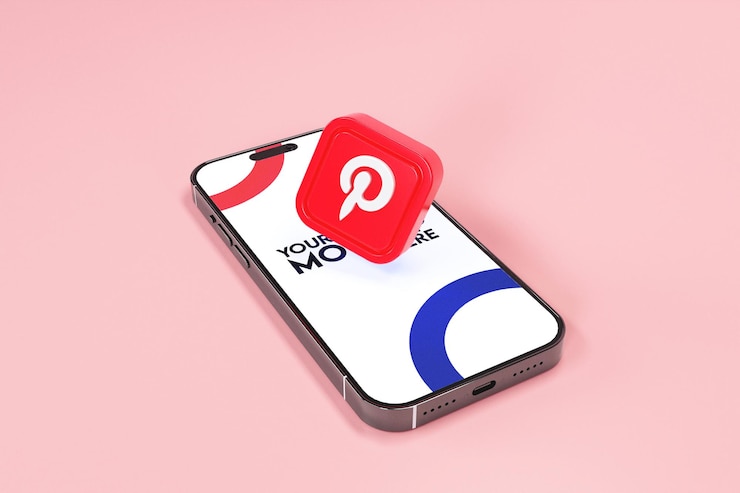 PSD icono de redes sociales 3d de snapchat con plantilla de maqueta de teléfono 15 con texto editable renderizado en 3d