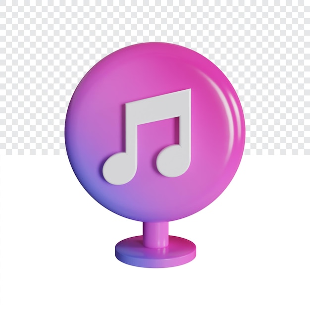 Icono de redes sociales 3D