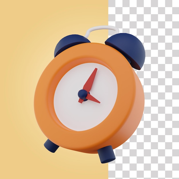 Icono de reloj 3d