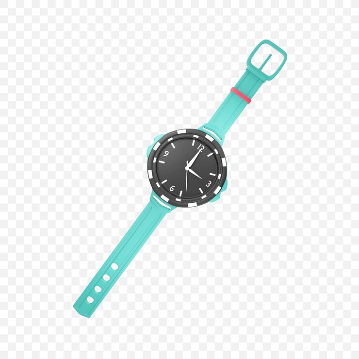 PSD icono de reloj de mano analógica ilustración de procesamiento 3d aislado