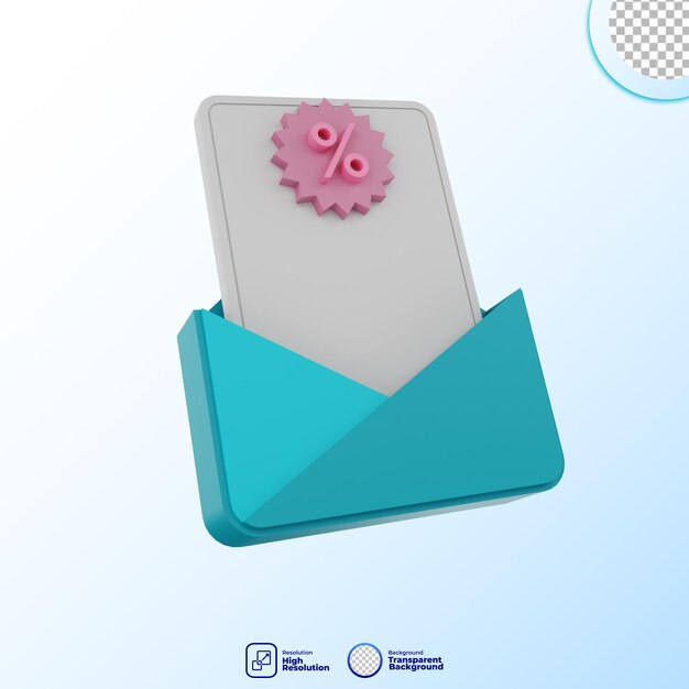 El icono de renderización 3D de Cyber Lunes
