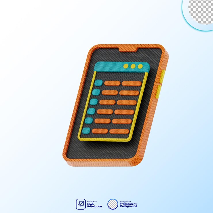 PSD icono de renderizado 3d nota y finanzas