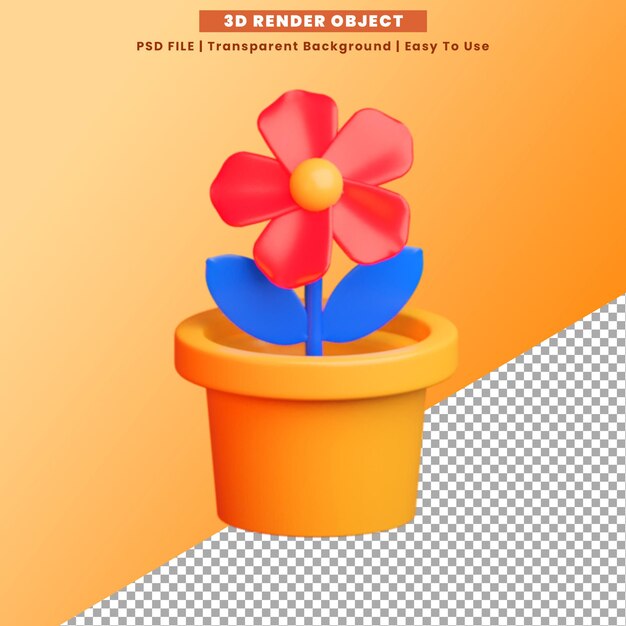Icono de renderizado 3d Premium Psd