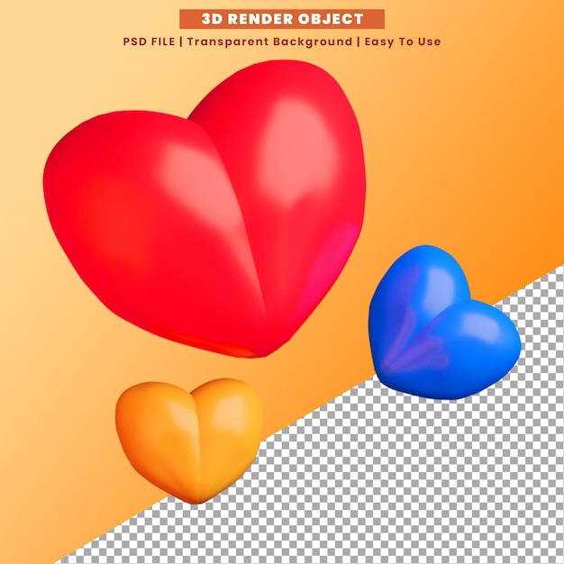 Icono de renderizado 3d Premium Psd