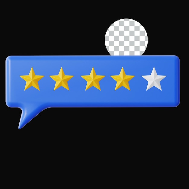 Icono de reseña de cinco estrellas