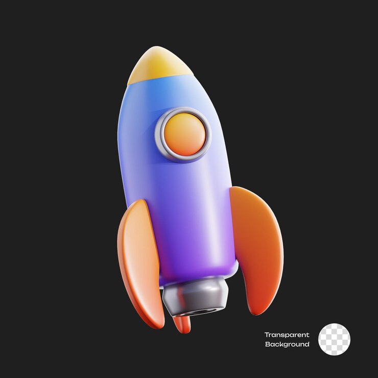 El icono de Rocket Space 3D