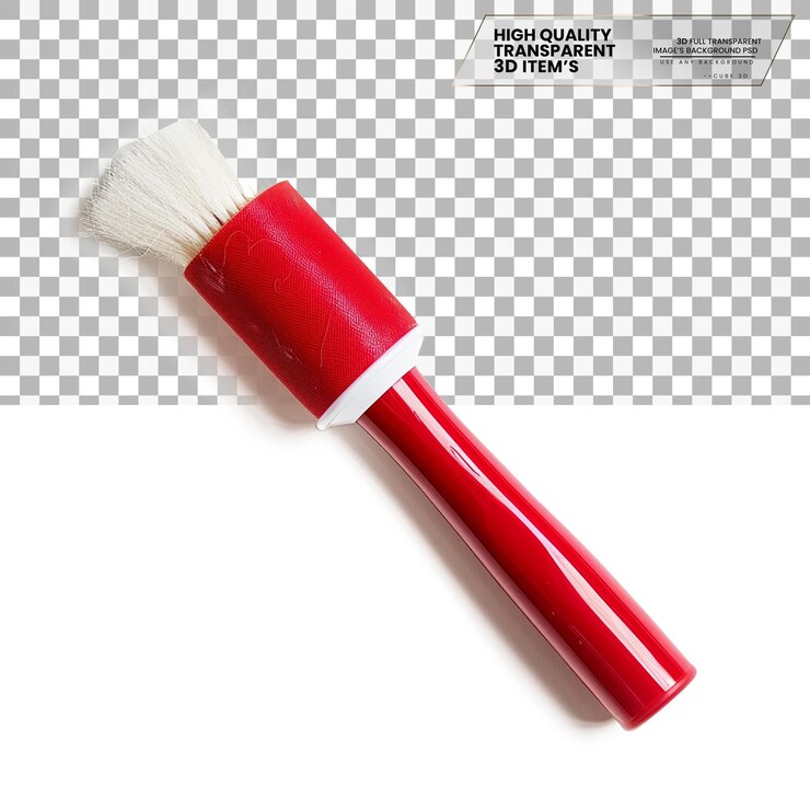 PSD icono de rodillo de pelusa 3d una herramienta utilizada para eliminar la pelusa y el pelo de las mascotas sobre un fondo transparente 4916