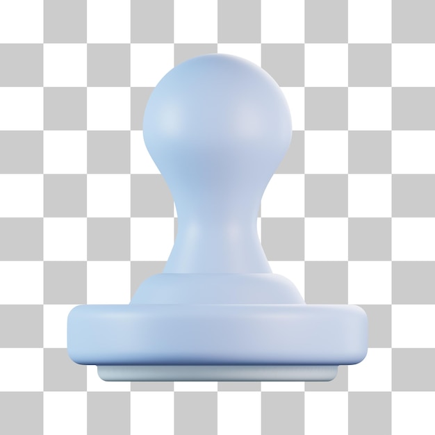 PSD icono de sello 3d