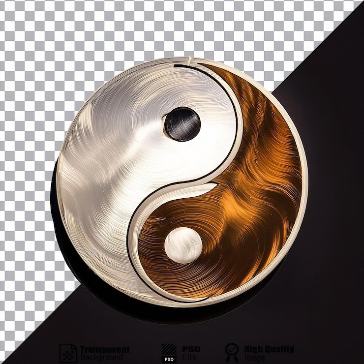 PSD el ícono del símbolo yin yang