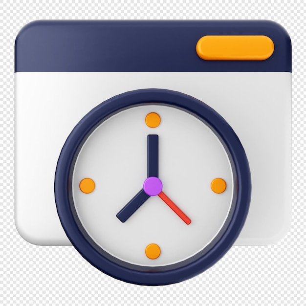 icono de sitio web 3d