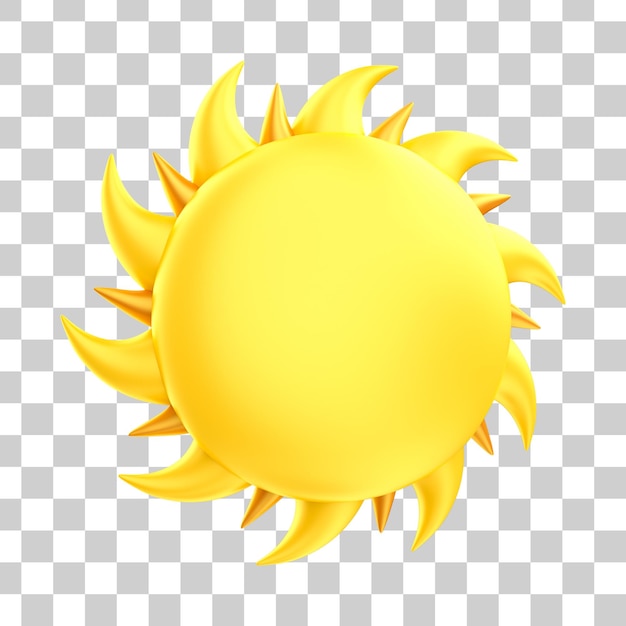 PSD icono de sol