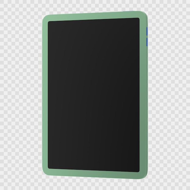 PSD icono de tableta 3d