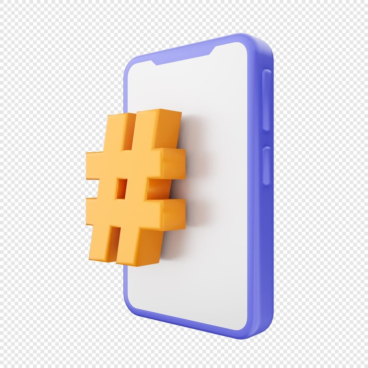 PSD icono de teléfono inteligente en 3d ilustración