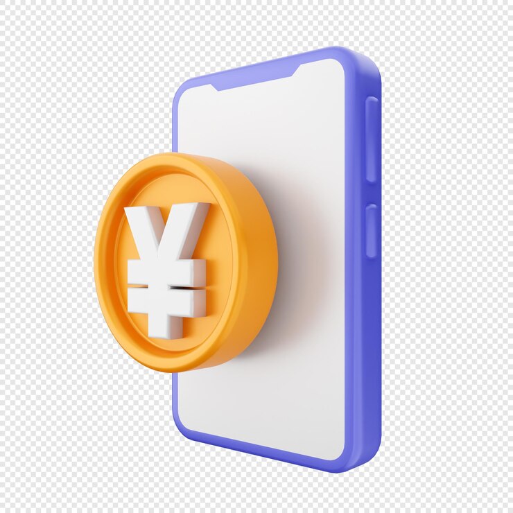 PSD icono de teléfono inteligente en 3d ilustración