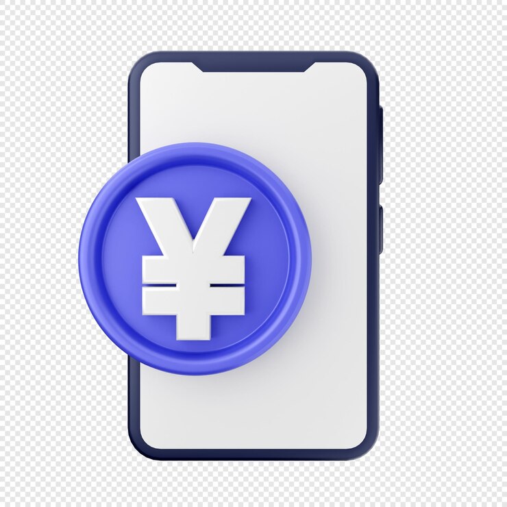 PSD icono de teléfono inteligente en 3d ilustración