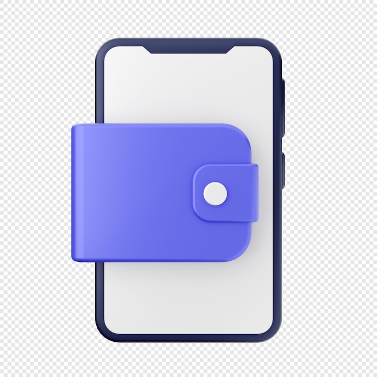 PSD icono de teléfono inteligente en 3d ilustración