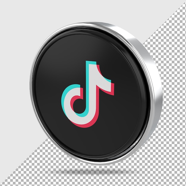 Icono de tiktok redes sociales