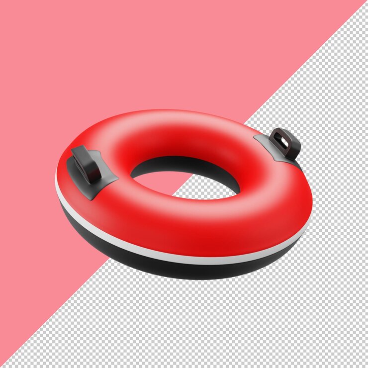 PSD icono de tubo de nieve 3d