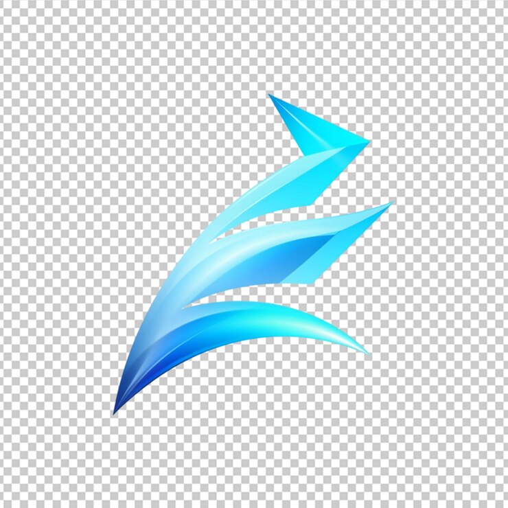 PSD el icono del vector de la flecha derecha aislado en un fondo transparente diseño del logotipo de la flecha derecha en un fondo blanco