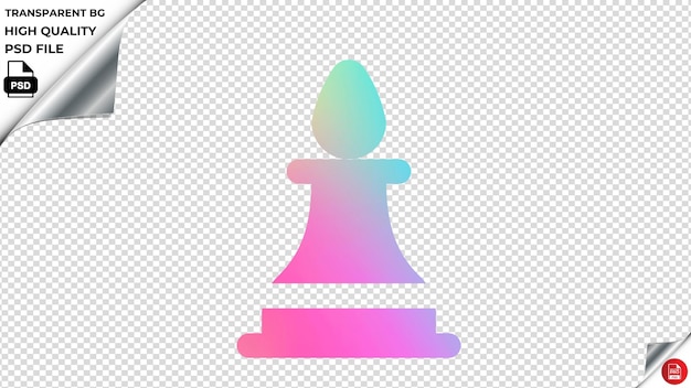 Icono vectorial de arco iris de colores psd transparente