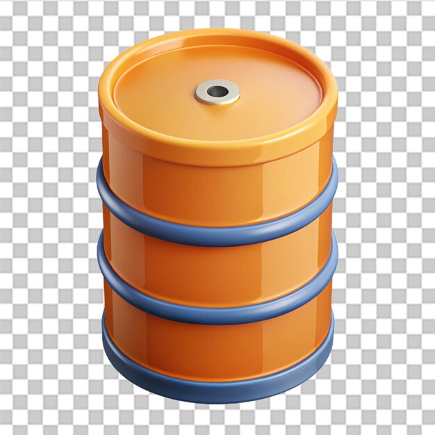icono vectorial de barril de petróleo ilustración vectorial en estilo plano aislado en fondo blanco10 eps