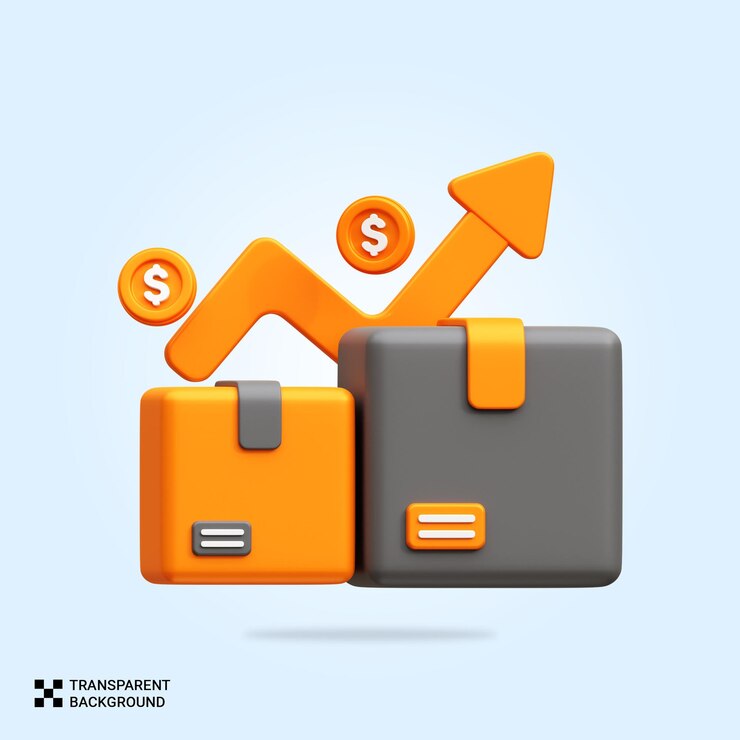 PSD el icono de venta adicional de psd 3d