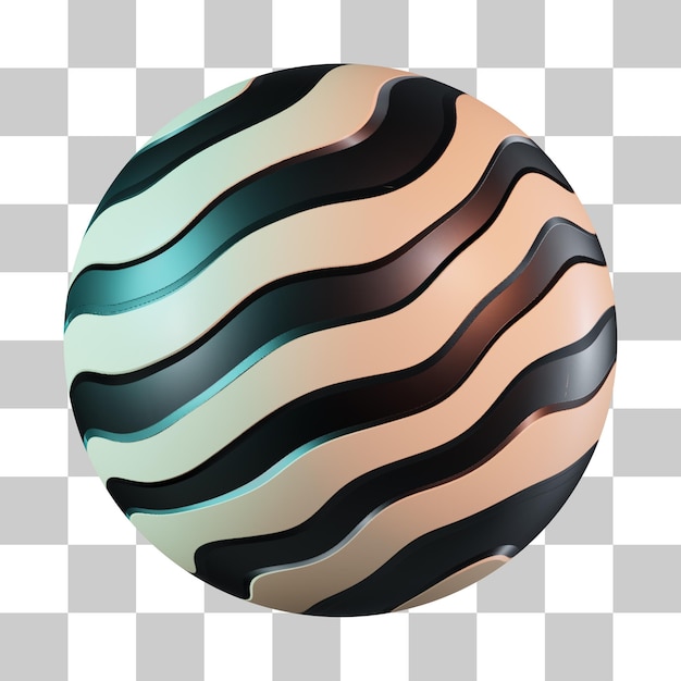 PSD icono de venus en 3d