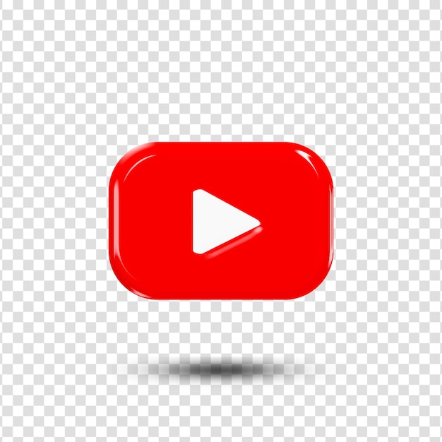 El icono de YouTube es un psd.