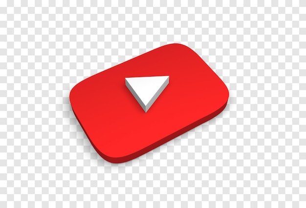PSD icono de youtube