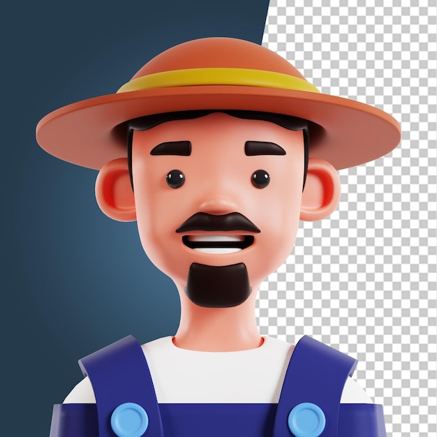 Iconos 3d ocupación trabajo avatar adecuado para tu foto de perfil de redes sociales