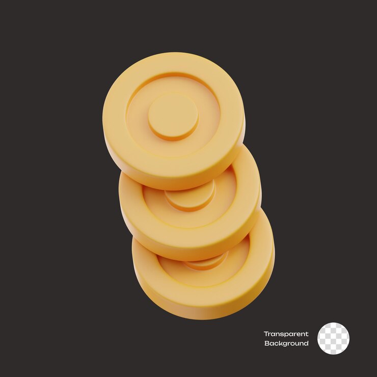 PSD iconos 3d de la pila de tubos abstractos