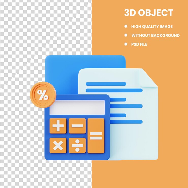 PSD iconos de las calculadoras