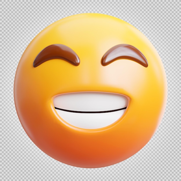 Iconos de emoji en 3D