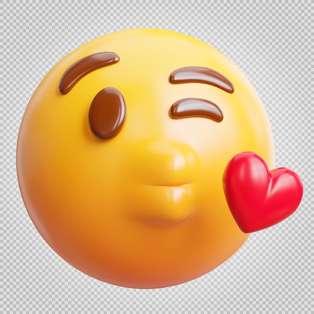 Iconos de emoji en 3D
