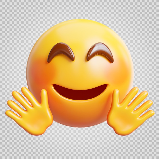 Iconos de emoji en 3D