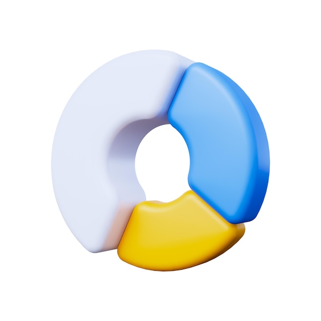 Iconos de gráficos 3D